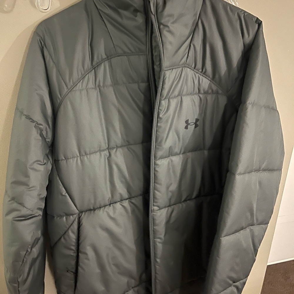 Under Armour Men's Charcoal Puffer Jacket